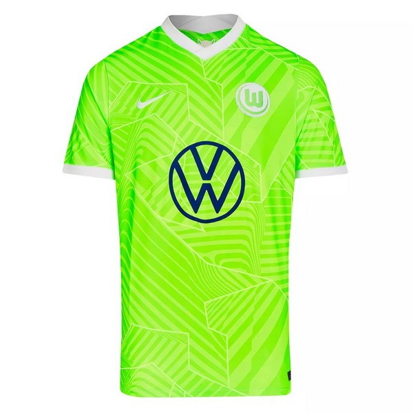 Tailandia Camiseta Wolfsburgo Primera equipo 2021-22 Verde
